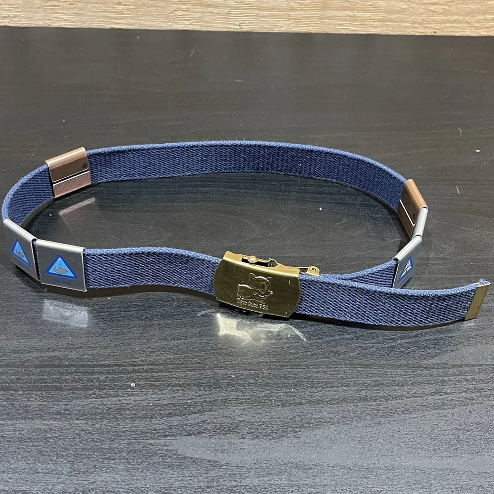 Vintage 80’s/90’s BSA Tiger Cubs Brass Buckle Belts with 6 Award Metals USA Made